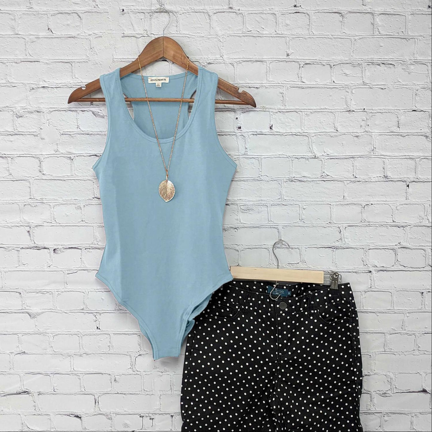 Racer Back Tank Body Suit - Katherine Jean