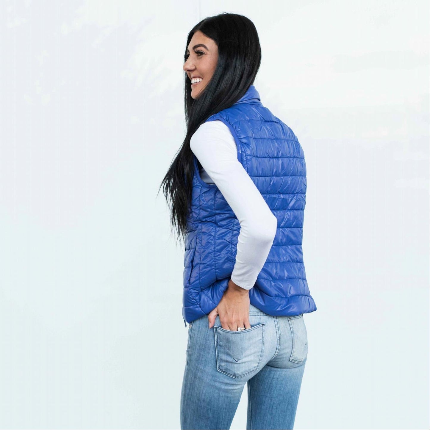 Quilted Padded Vest - Katherine Jean
