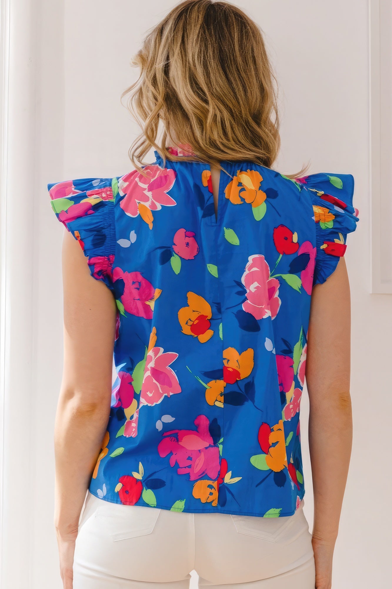 Floral Printed Blouse - Katherine Jean