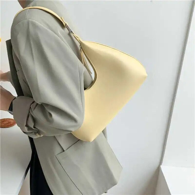 Fashion (Yellow)Retro Totes Bags For Women 2021 Trendy Vintage