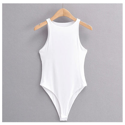 White Seamless Bodysuit - Katherine Jean