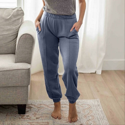 Pintuck Jogger With Elastic Waistband - Katherine Jean