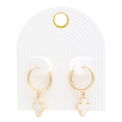 Moroccan Shape Hoop Earring - Katherine Jean