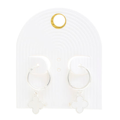 Moroccan Shape Hoop Earring - Katherine Jean