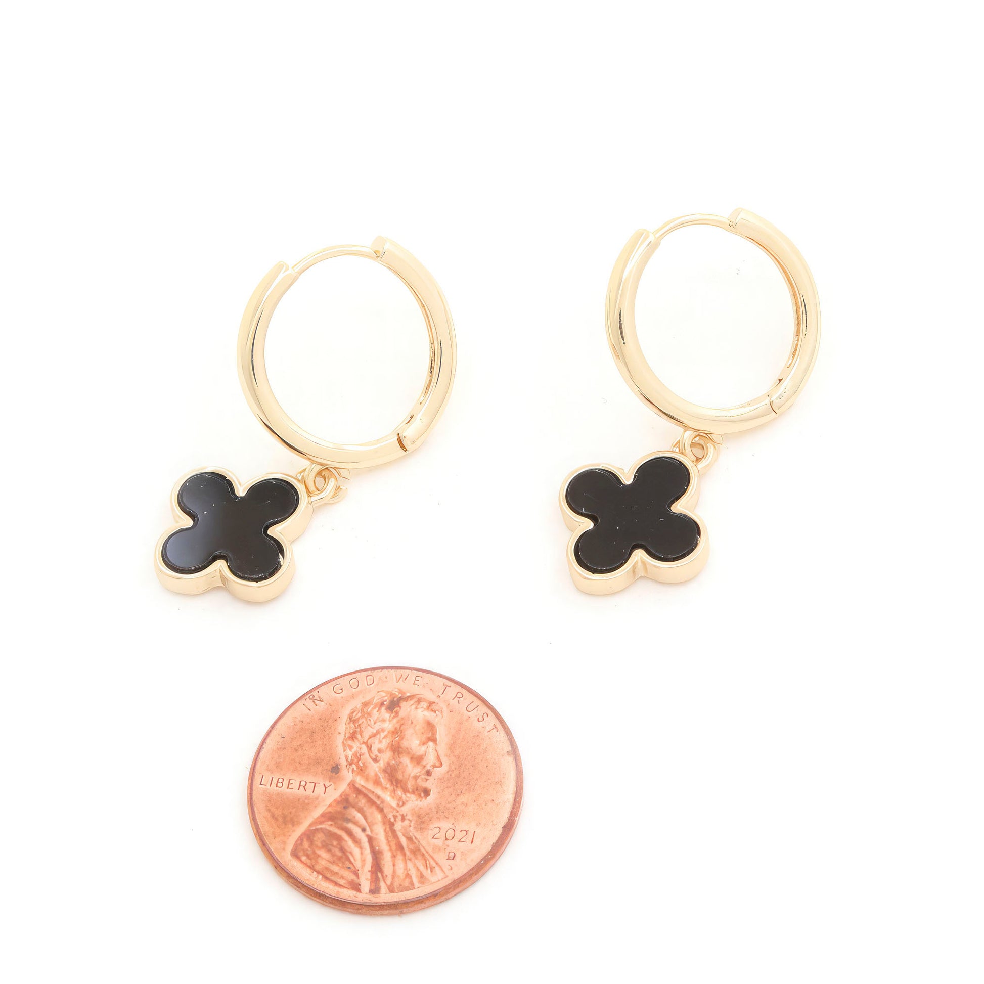 Moroccan Shape Hoop Earring - Katherine Jean
