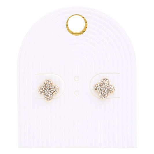 Dainty Moroccan Shape Post Earring - Katherine Jean